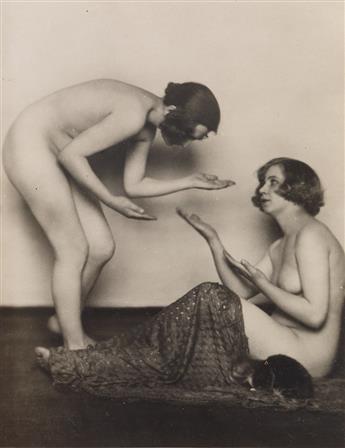 GERMAINE KRULL (1897-1985) A pair of nude studies from Der Akte.